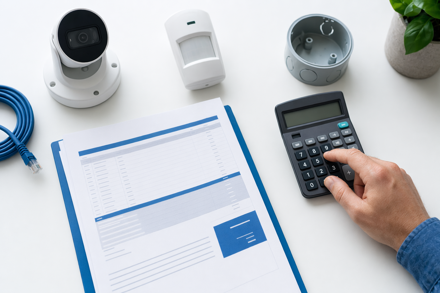 Illustration for: What home and business security really costs